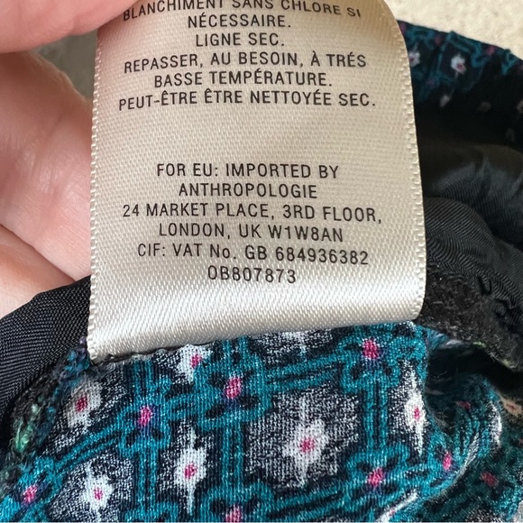 Anthropologie Ett Twa Rousseau Cropped Wide Leg Pants - Picture 12 of 14